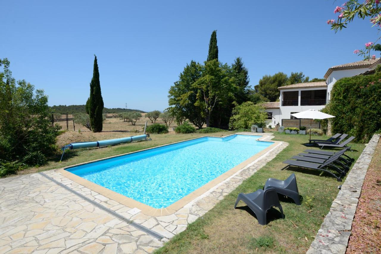 La Tour- Pigeonnier Provencal - Mas Des Sous Bois Villa Ventabren Bagian luar foto